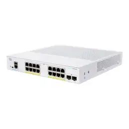 Cisco Business 350 Series CBS350-16P-2G - Commutateur - C3 - Géré - 16 x 10 - 100 - 1000 (PoE+) + ... (CBS350-16P-2G-EU)_1